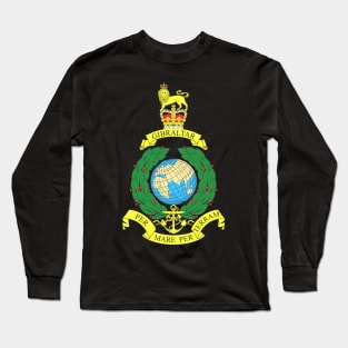 Royal Marines "Per Mare Per Terram" Insignia Long Sleeve T-Shirt